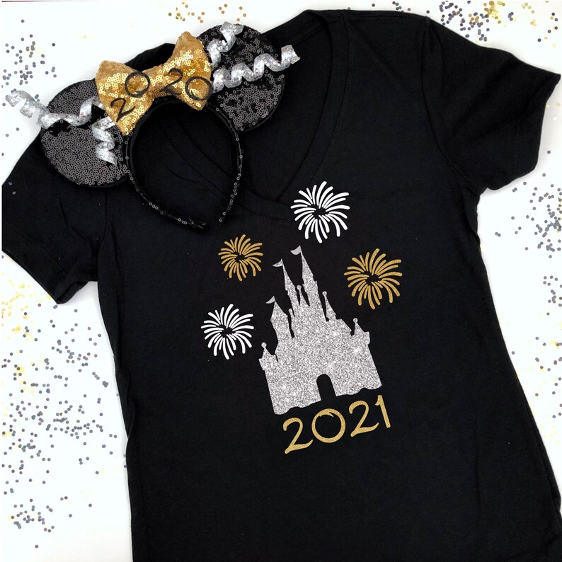 Download 2021 Disney New Year's Shirt Disney Shirt 2021 Shirt Happy ...