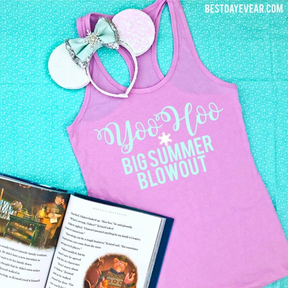 Yoo Hoo Big Summer Blowout Shirt Disney Frozen Shirt Disney Etsy
