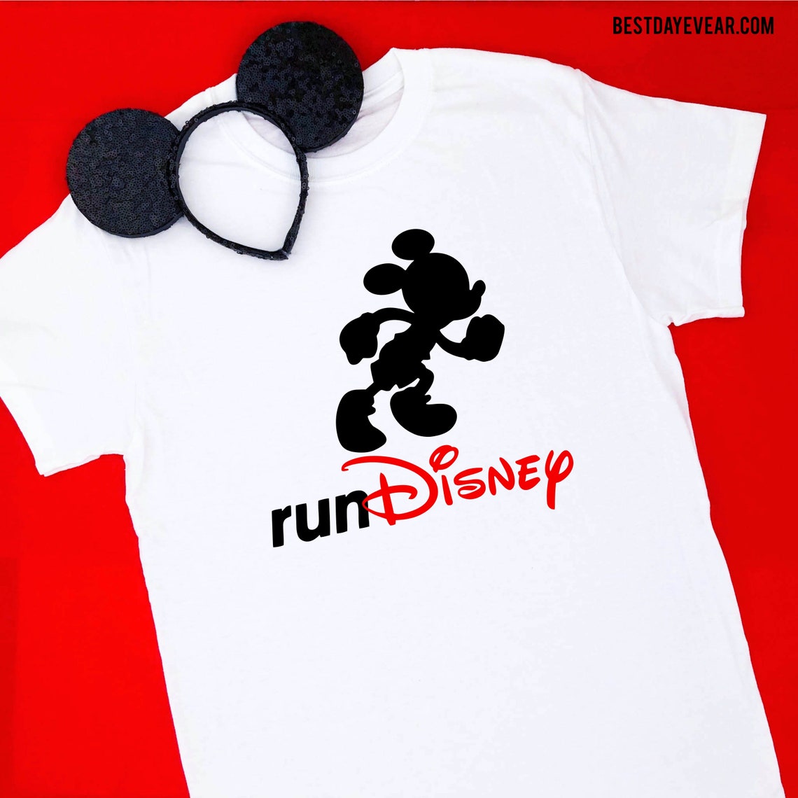Run Disney Mickey Shirt The perfect Run Disney marathon shirt Etsy