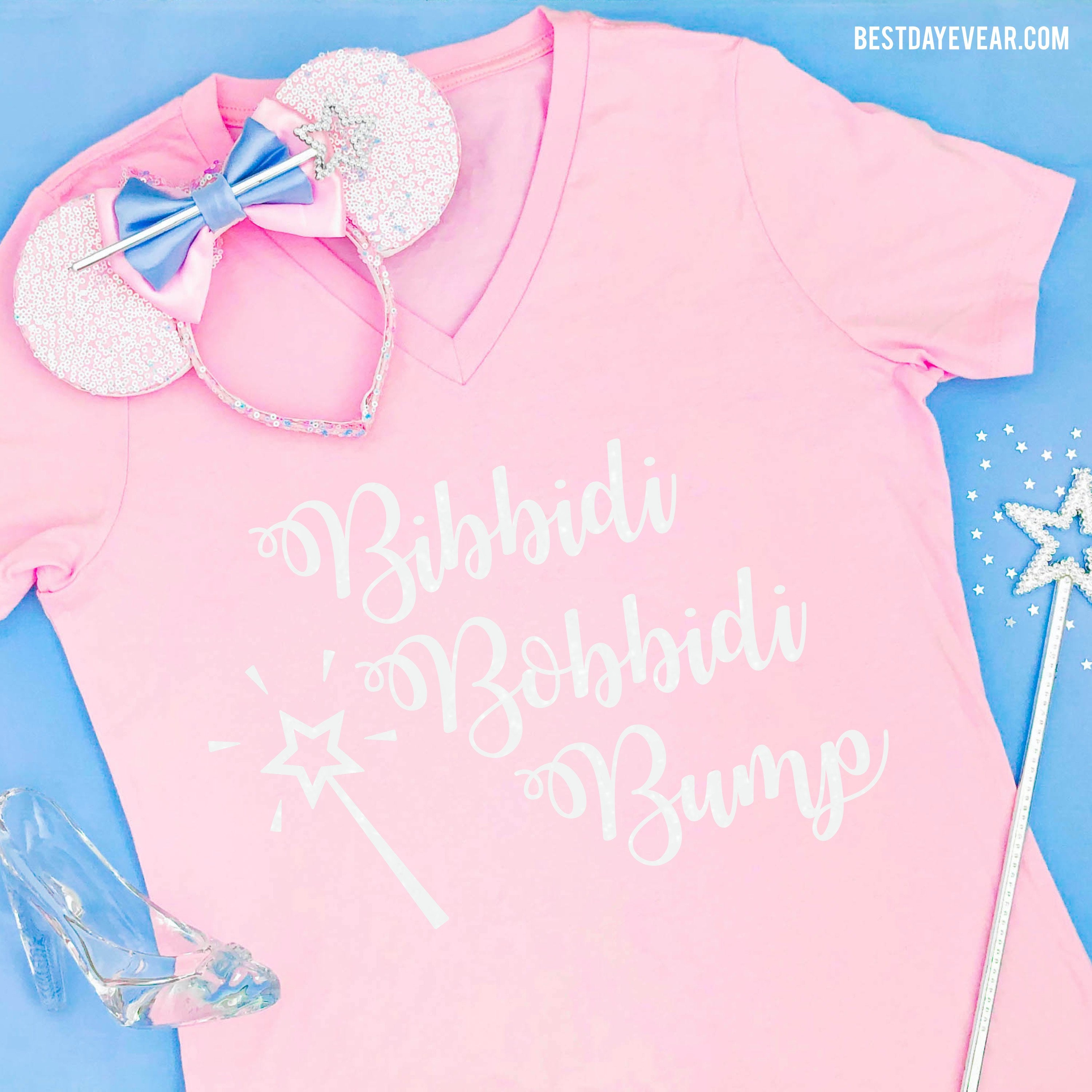 bibbidi bobbidi bump shirt