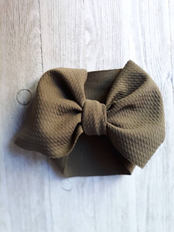 christmas bow baby girl