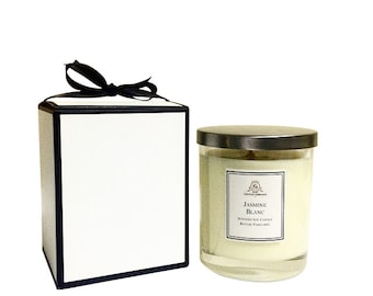 Jasmine Blanc- Scented Soy Candle