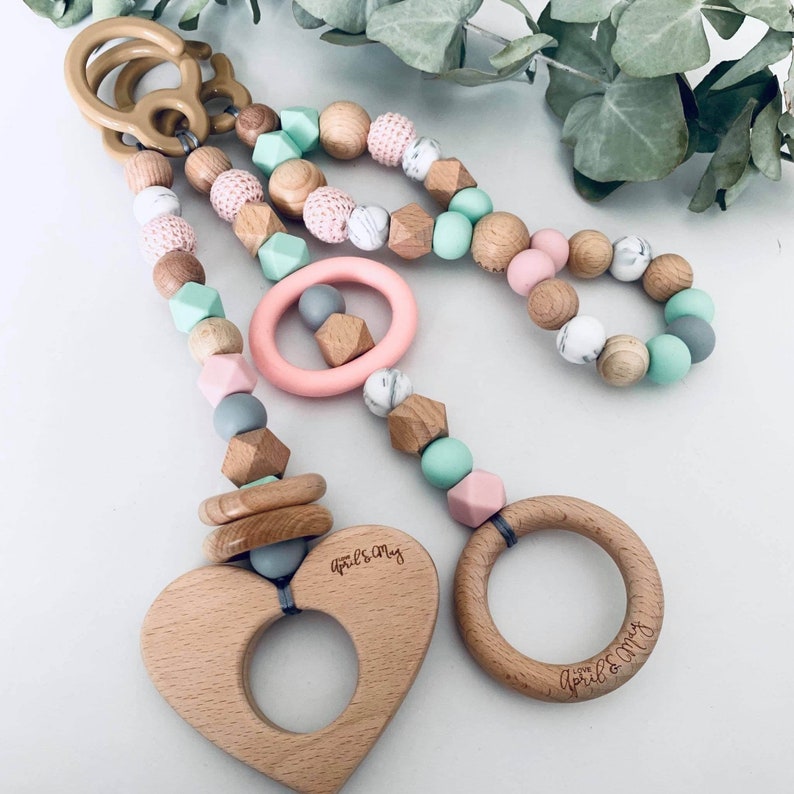 baby girl wooden pram