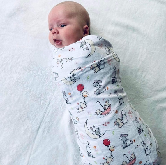 Bunny wrap baby sale