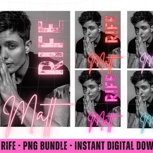 Matt Rife PNG File | Instant Download | Sublimation Design | Matt Rife Bundle | Matt Rife Shirt