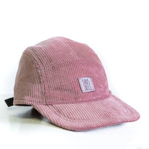 LILAC VELVET Cap //Upcycled HATS for adults \\Handmade and recycled 5 panels hat slow fashion and zero waste from Montreal by Sous-Bois