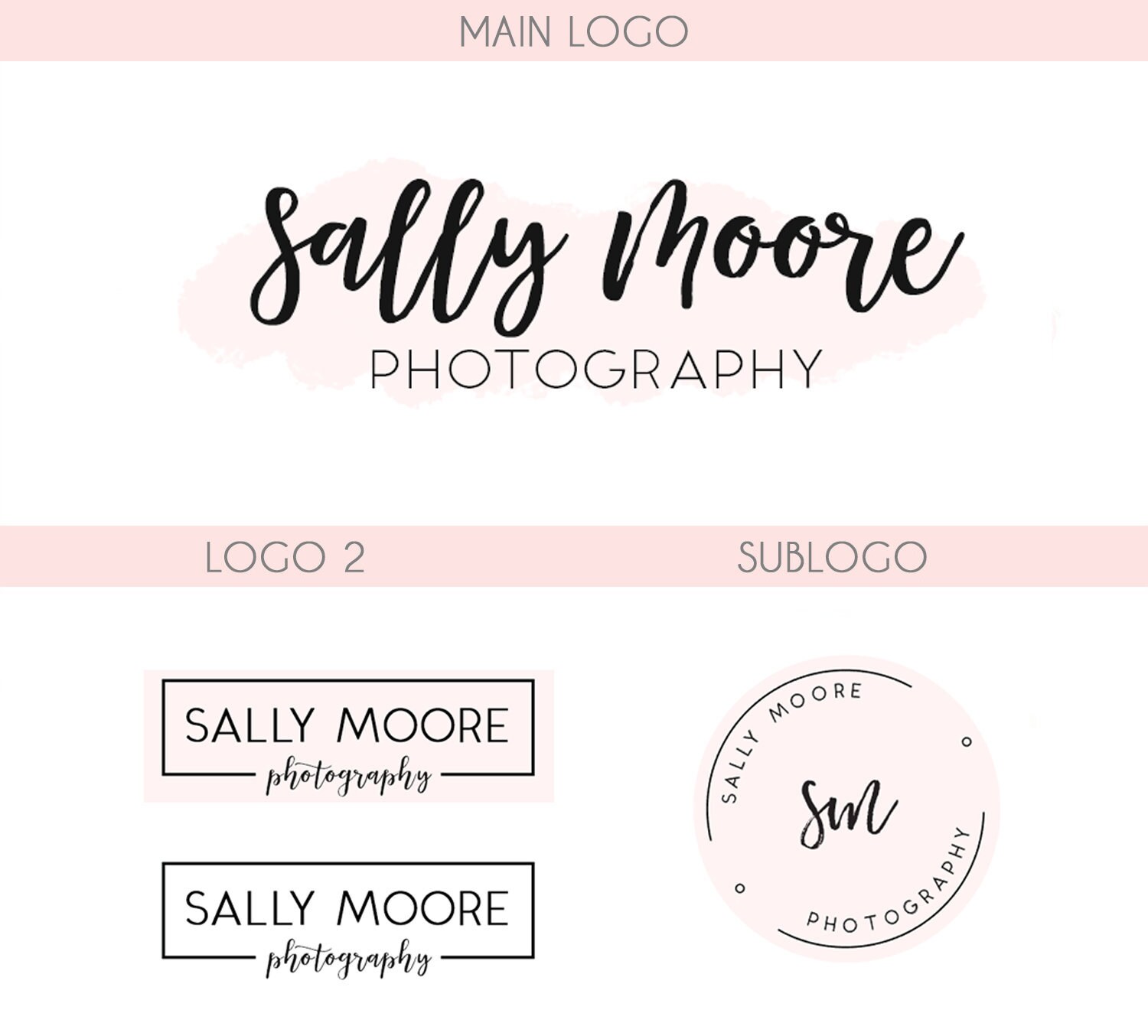 Graphic Design Logo design Blog header Watercolor logo Custom Logo ...