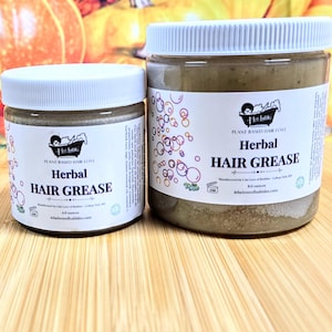 Vegan Herbal Hair Butter| Hair Grease| Pomade| Natural Hair Care| Scalp Treatment| Natural Hair Grease