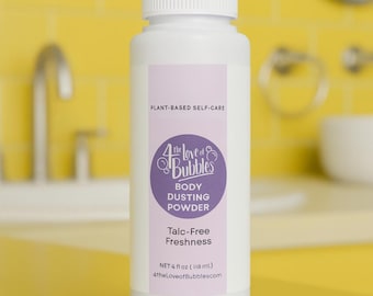 Talc-Free Body Dusting Powder with Cocoa Butter – Plant-Based Freshness for Soft, Smooth Skin