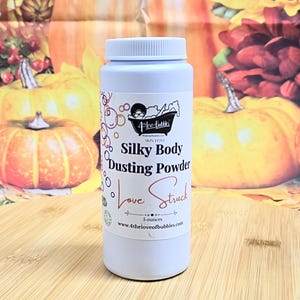 Silky Talc-Free Body Dusting Powder with soothing Cocoa Butter
