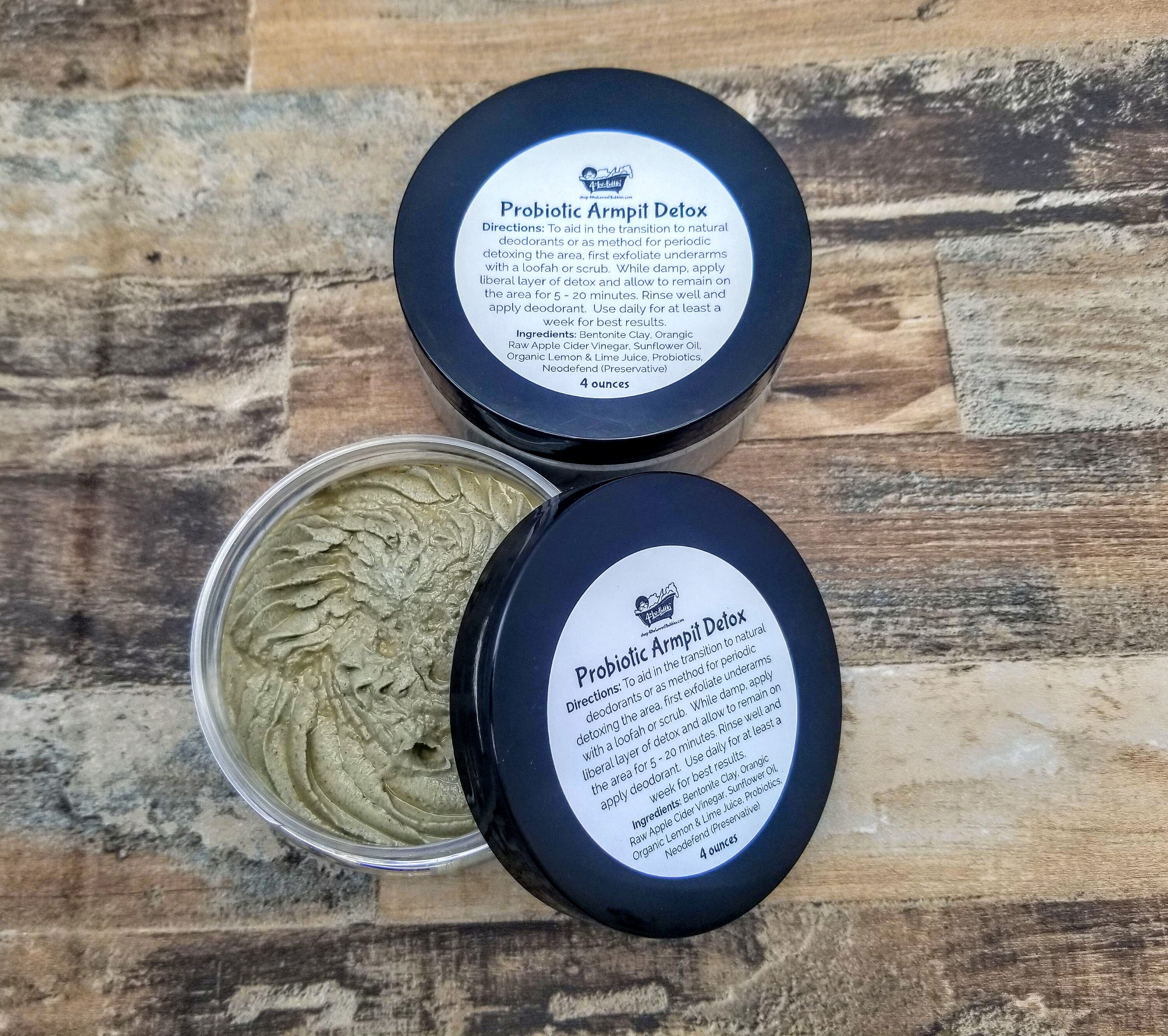 Natural Probiotic Pit Detox Armpit Detox Cream with Apple Cider Vineg…