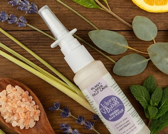 Herbal Nasal Elixir Botanical Nose Spray for Sinus Relief – Himalayan Salt & Herbal Hydrosols