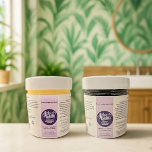 Set vegano de pasta y exfoliante probiótico para desintoxicar las axilas - Frescura natural