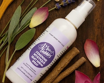 Vegan Feminine Deodorant Spray: pH Balanced Probiotic Botanical Blend