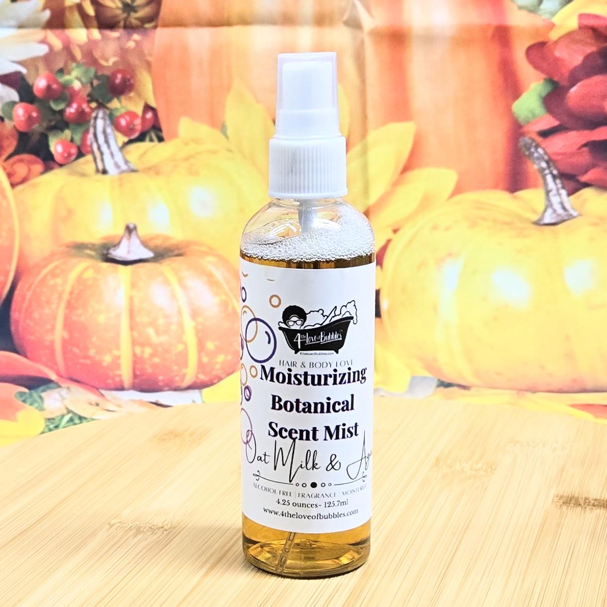 Botanical Hair and Body Scent Mist Perfume Spray Body Spray GLASS Bottle