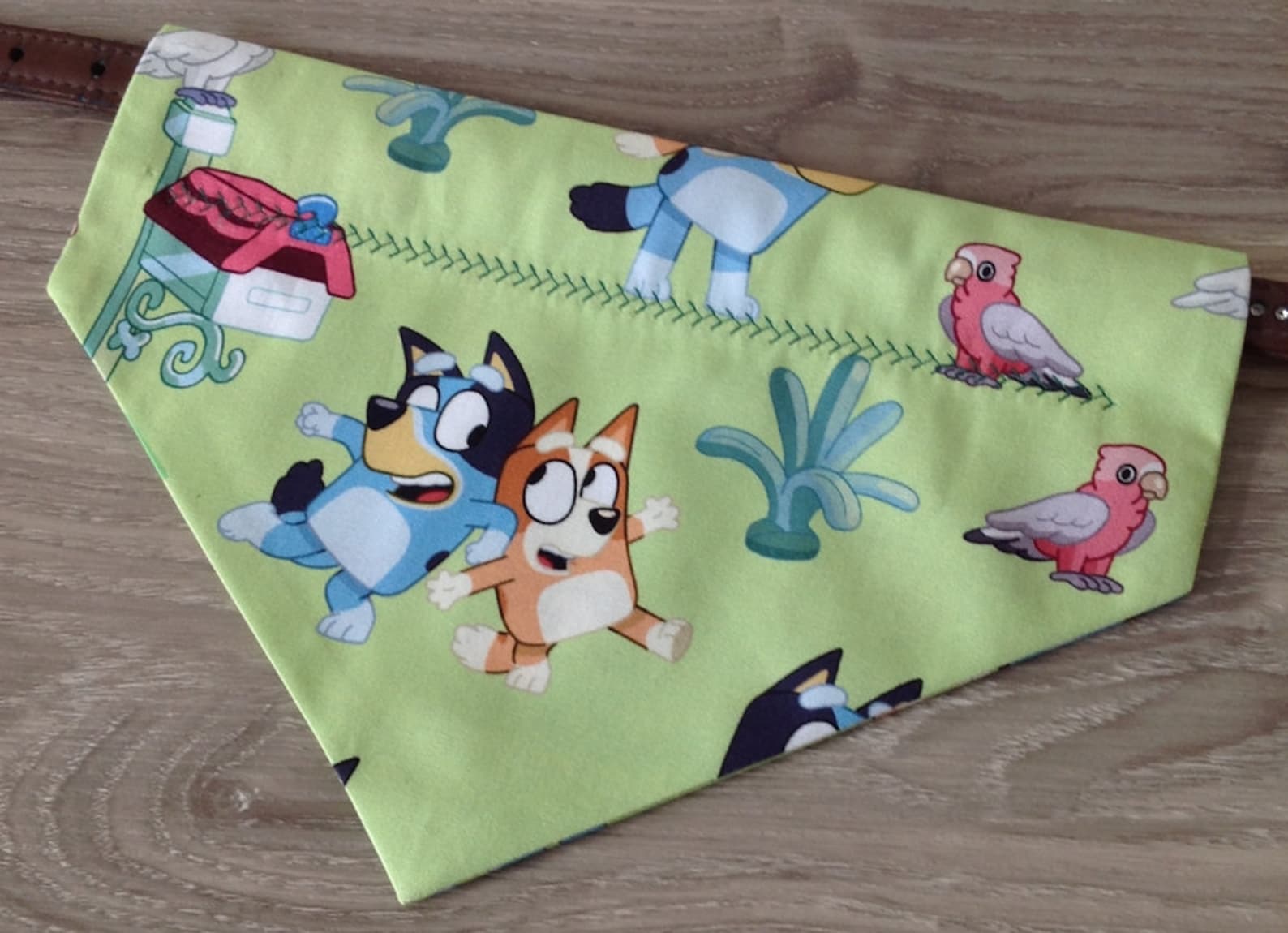 Dog Bandana in Bluey the Great O/doors Print in Over the Etsy Ireland