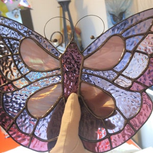 Papillon - Stained Glass Butterfly - 14" Wingspan
