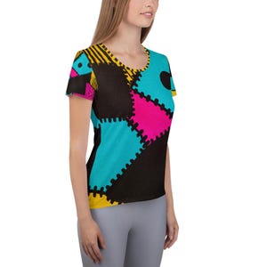 Sally's Dress All-Over Print Women's Athletic T-shirt