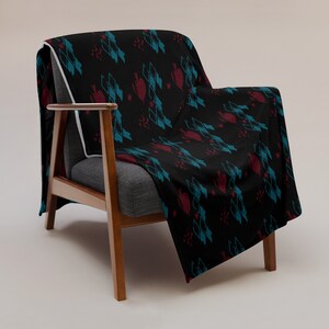 Diamond and Spade Throw Blanket