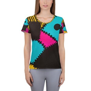 Sally's Dress All-Over Print Women's Athletic T-shirt