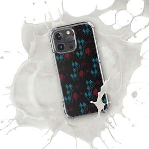 Diamonds and Spades MagSafe® clear case for iPhone®