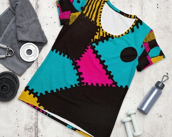 Sally's Dress All-Over Print Women's Athletic T-shirt