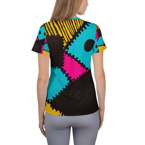 Sally's Dress All-Over Print Women's Athletic T-shirt