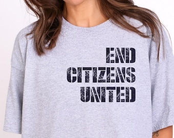 End Citizens United T-Shirt, Protest Tee, Bernie AOC Rally, Anti Trump Shirt, Hate Elon, Resist, Resistance, Fight Oligarchy, Pro Democracy