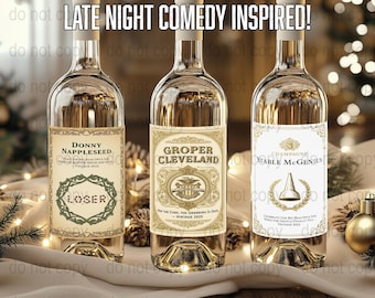 16 Anti Trump Funny Wine Label, Sickers Set, When It Happens, The Big Beautiful Day Party, Is He Dead Yet Obituary, Print Your Own PDF Vol 2