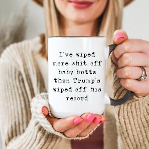 Anti Trump Mugs, Feminist Rage, Anti Fascism, Progressive Mugs, Best Friend Gift, Mother&#39;s Day Gift, Pro Democracy, Leftist Mugs