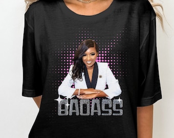 Badass Jasmine T-Shirt, US-Repräsentantin Jasmine Crockett, Crockett Clapback Shirt, Haus Katzen Kampf T-Shirt