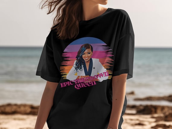 US House Representative Jasmine Crockett Epic Takedown Queen Tee