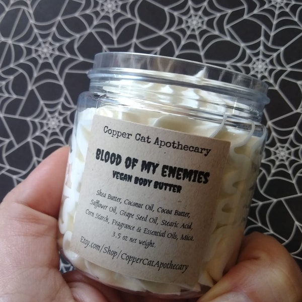 Blood of My Enemies: Vegan Whipped Body Butter