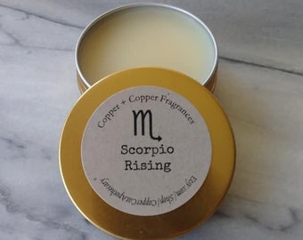 Scorpio Rising: Solid Fragrance by Copper + Copper, Nonbinary Fragrance Blend