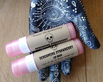 Screaming Strawberry Lip Balm