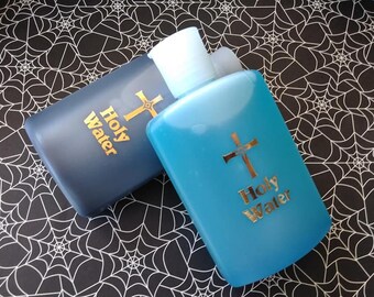 Holy Water Shower Gel, Body Wash, Bubble Bath 2 Piece Set: Grapefruit and Mint & Black Cherry.