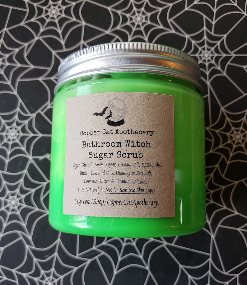 Bathroom Witch: Bye Bye Bad Vibes Sugar & Salt Body Scrub image 2