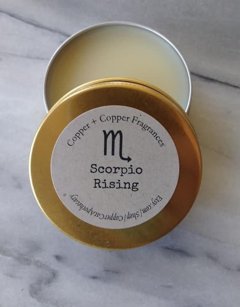 Scorpio Rising: Solid Fragrance by Copper Copper, Nonbinary Fragrance Blend image 8