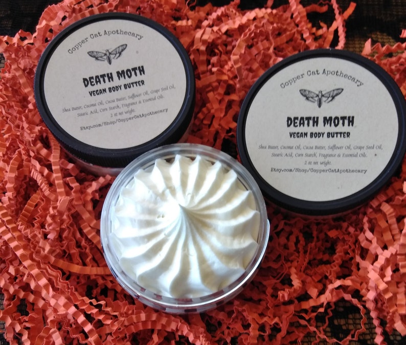 Death Moth: Vegan Body Butter image 1