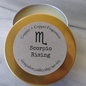 Scorpio Rising: Solid Fragrance by Copper Copper, Nonbinary Fragrance Blend image 6