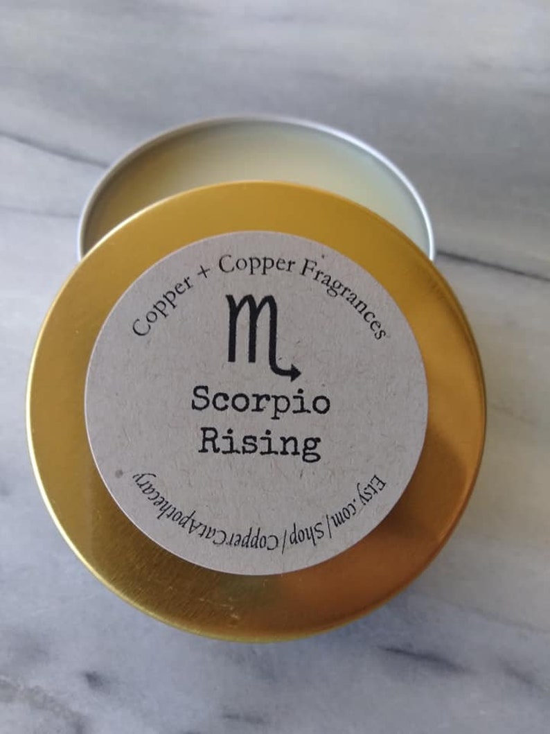 Scorpio Rising: Solid Fragrance by Copper Copper, Nonbinary Fragrance Blend image 6