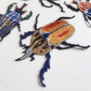 Moks628 Set Insect Patch Bugs Patch Embroidery Nature - Etsy