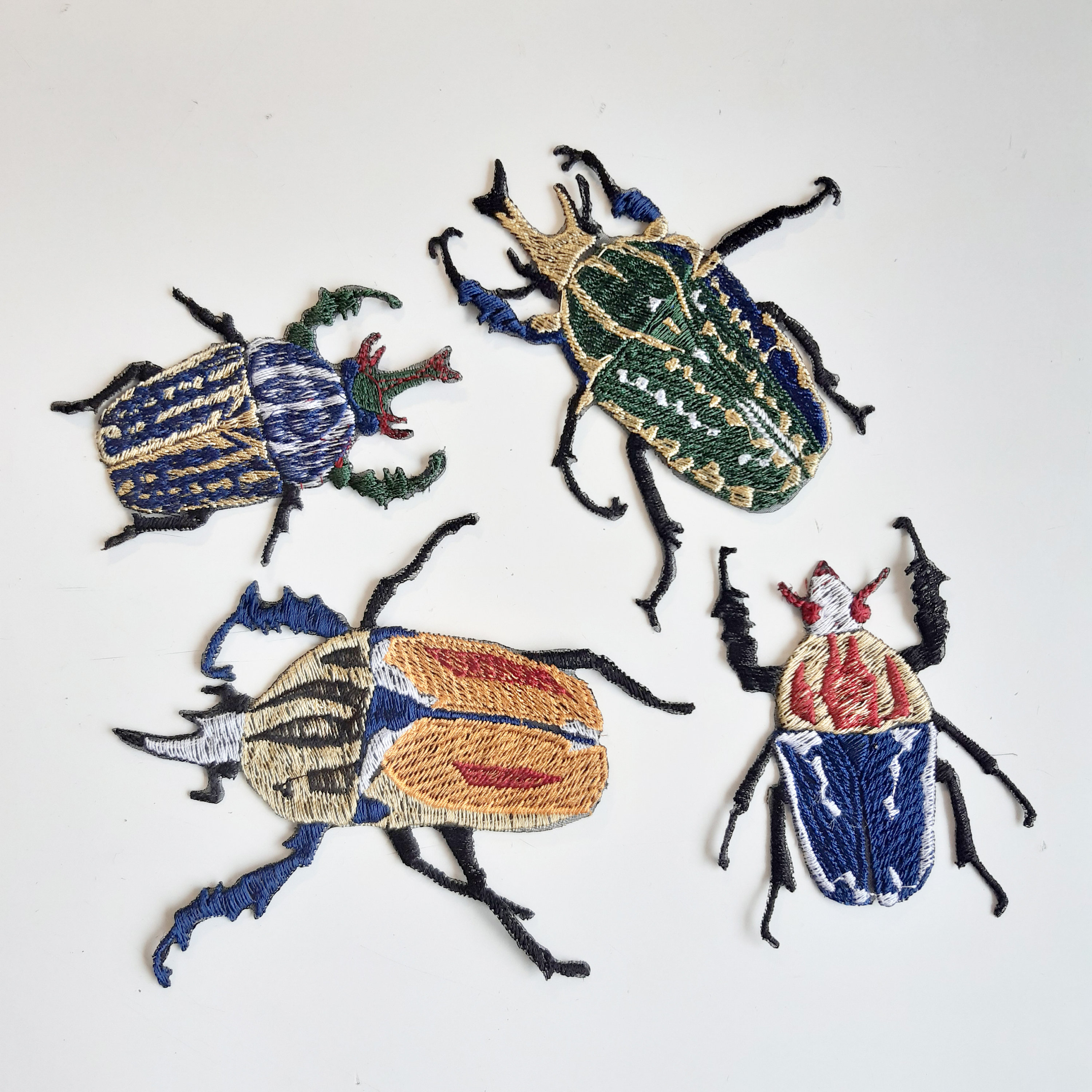 Moks628 Set Insect Patch Bugs Patch Embroidery Nature - Etsy