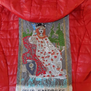 Moks292(p) tarot cards embroidered patch, the empress