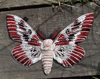 Moks454 Large patch, Butterfly patch, Regal Moth