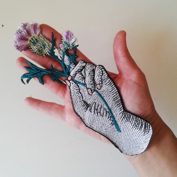 Hand Embroidered Patches - Etsy