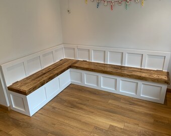 Corner Bench Etsy