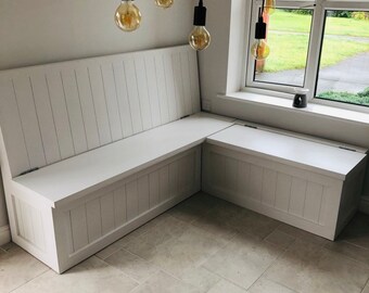 Banquette Monks Bench Seating Kitchen Seating Etsy