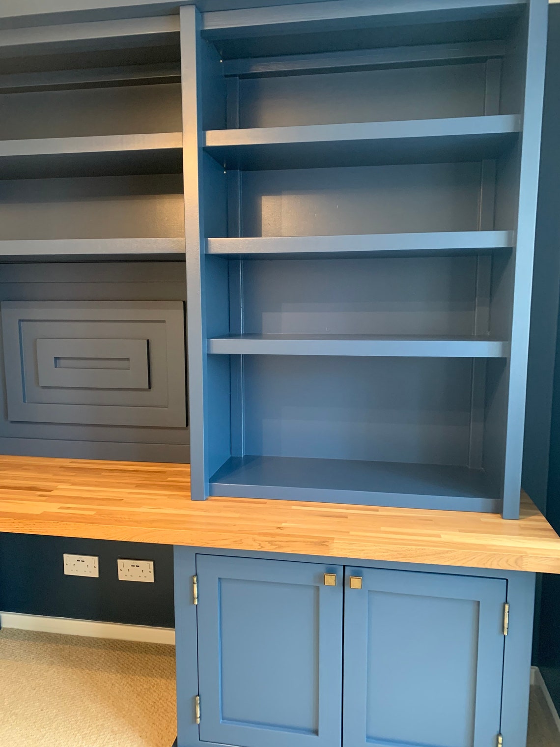 Bespoke Office Desk Library Wall Etsy UK