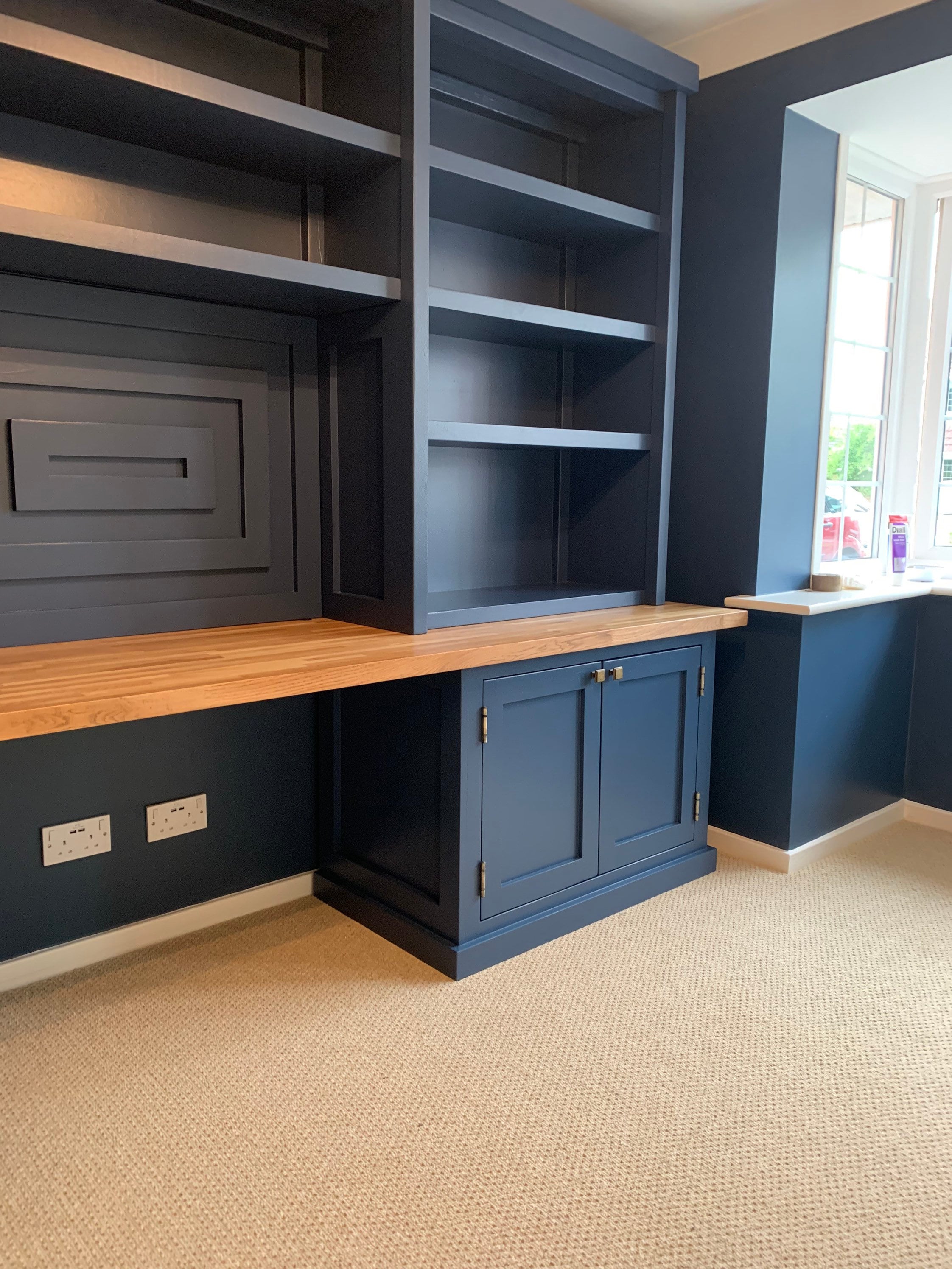 Bespoke Office Desk Library Wall Etsy UK